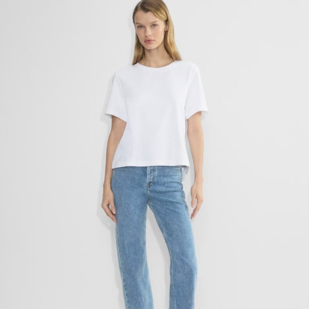 Denim Forum High Rise Straight Leg